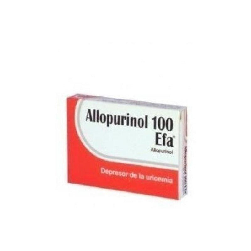 Allopurinol Efa 100mg X 50 Comprimidos