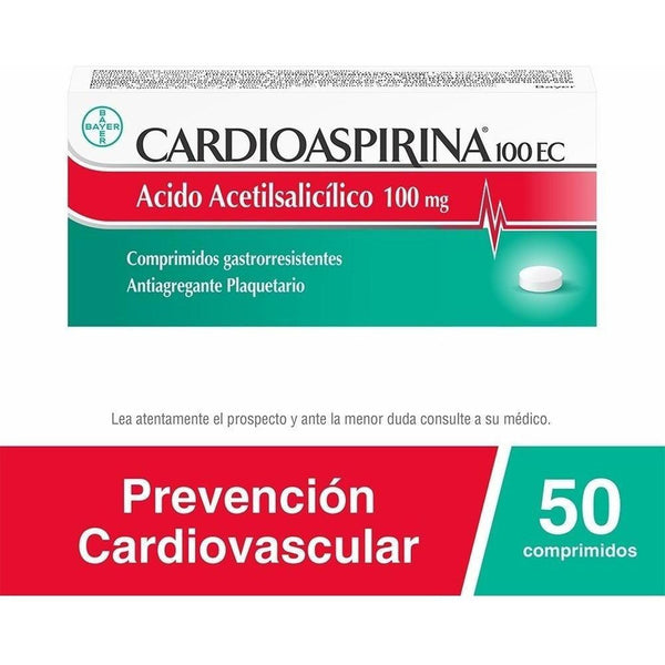 Cardioaspirina 100 Mg 50 Com