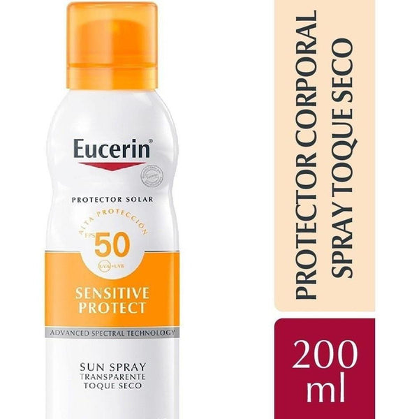 Eucerin Protector Solar Spray Corporal Toque Seco  50 Fps 20