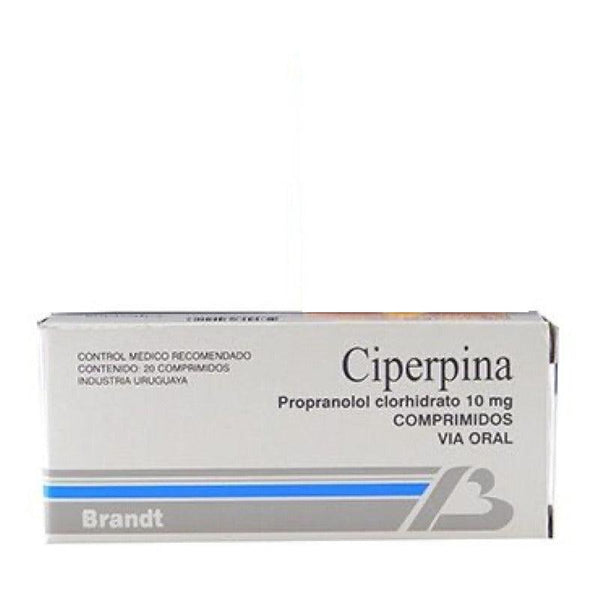 Ciperpina 10 Mg 20 Comprimidos - Farmacia Rex