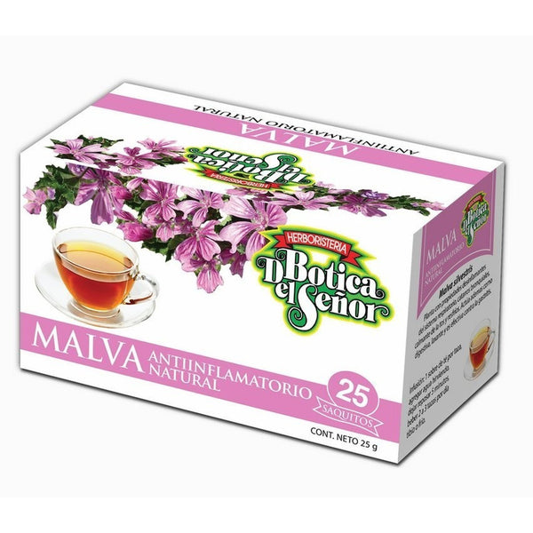 Pack De 2 Té De Malva Botica Del Señor 25 Saquitos - Farmacia Rex