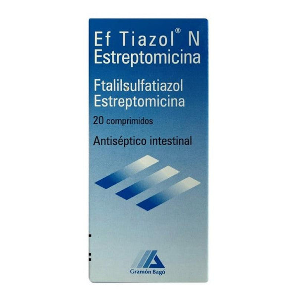Ef Tiazol N Estreptomicina X 20 Comp - Farmacia Rex