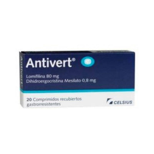 Antivert X 20 Comprimidos