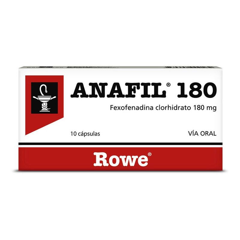 Anafil 180 Mg X 10 Capsulas - Farmacia Rex