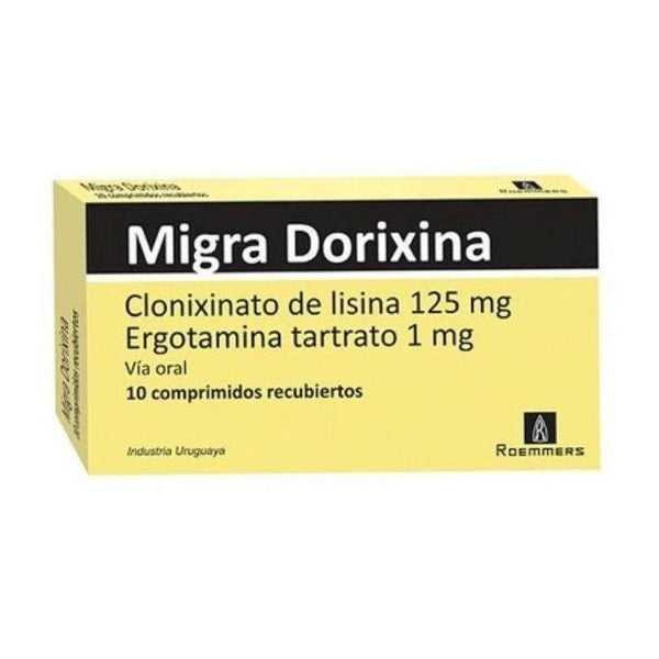 Migra Dorixina 10 Comprimidos