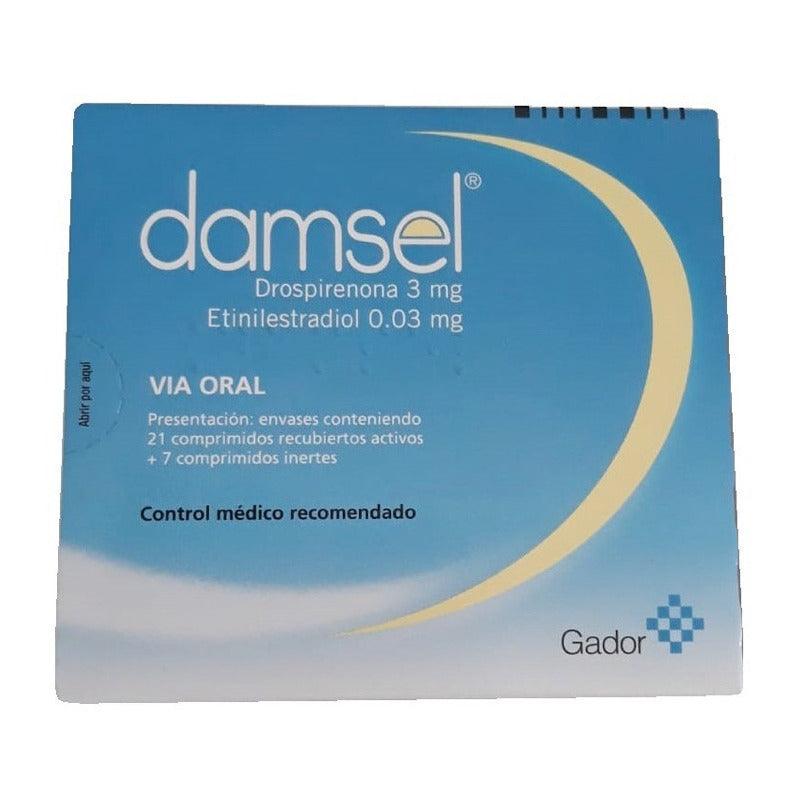 Damsel 28 Comprimidos | Anticonceptivas - Farmacia Rex