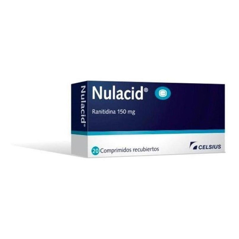 Nulacid 150 Mg 20 Comprimidos