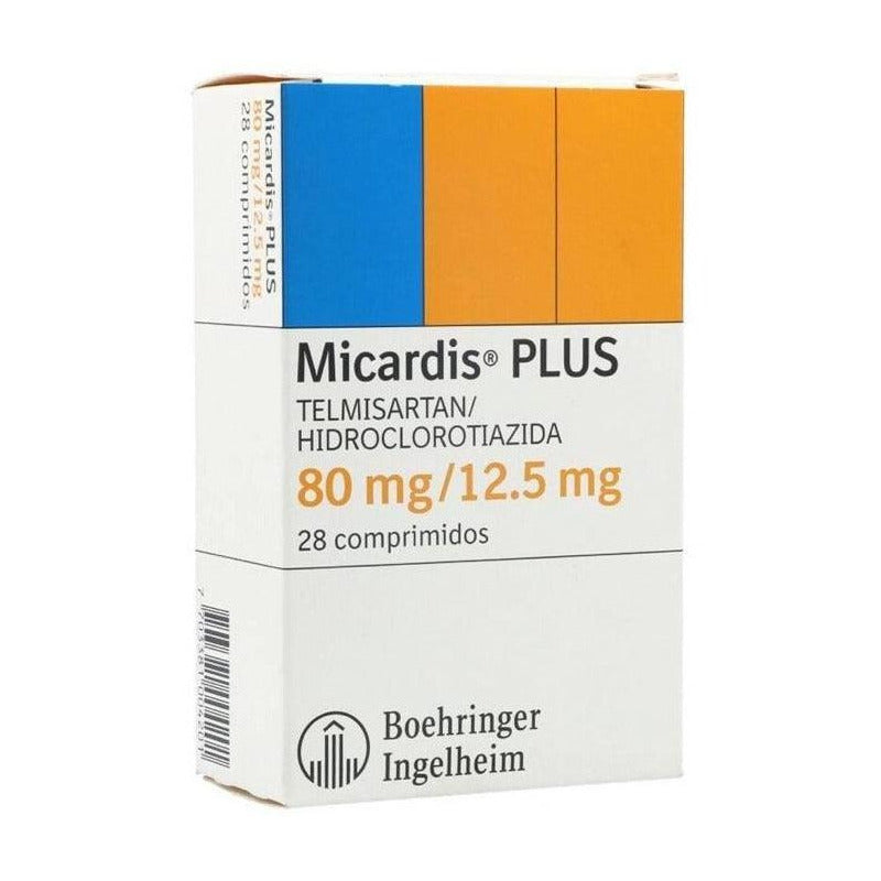 Micardis Plus 80/12.5 Mg  28 Comprimidos