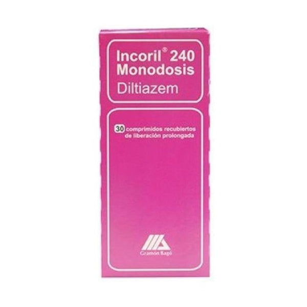 Incoril Monodosis 240 Mg  30 Comprimidos