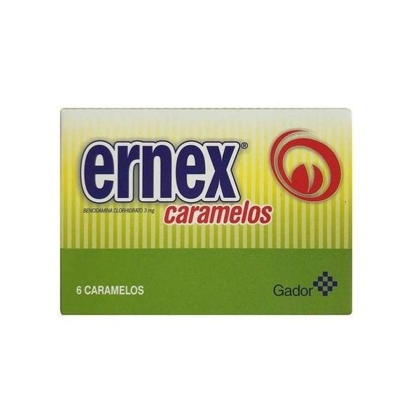 Ernex X 6 Caramelos